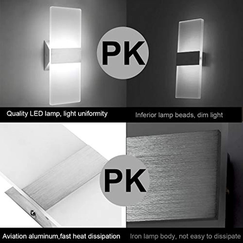 LED Wall Sconce Modern Wall Light Lamps