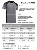 5 Pack Men’s Active Quick Dry Crew Neck T Shirts