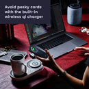 Wireless Qi-Certified Fast Charger with Mug Warmer/Drink Cooler | Nomodo