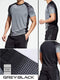 5 Pack Men’s Active Quick Dry Crew Neck T Shirts