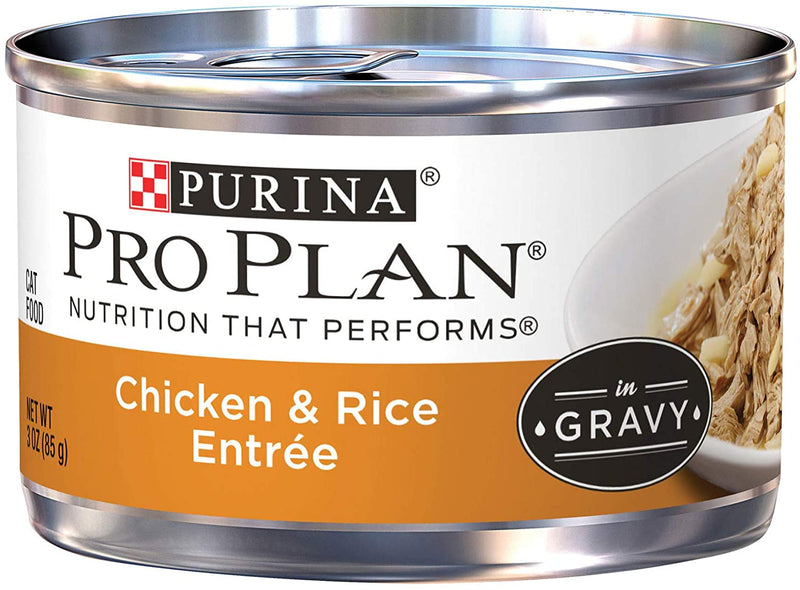 Purina Pro Plan Entrees in Gravy Adult Canned Wet Cat Food