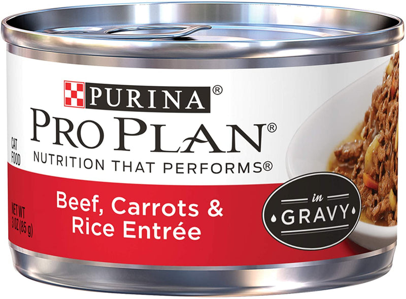 Purina Pro Plan Entrees in Gravy Adult Canned Wet Cat Food