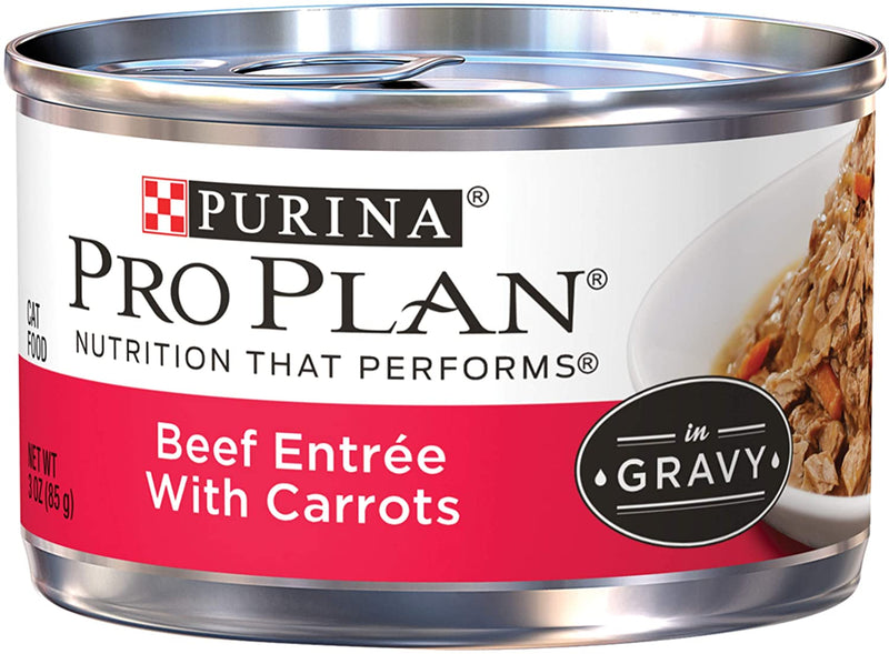 Purina Pro Plan Entrees in Gravy Adult Canned Wet Cat Food