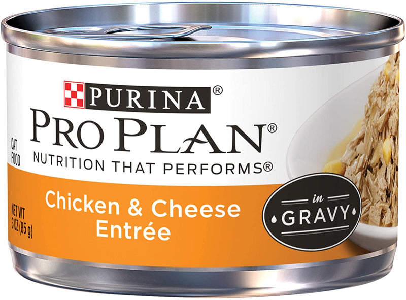 Purina Pro Plan Entrees in Gravy Adult Canned Wet Cat Food